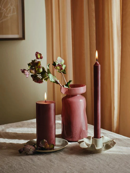 Vase "Solai" - Burgundy