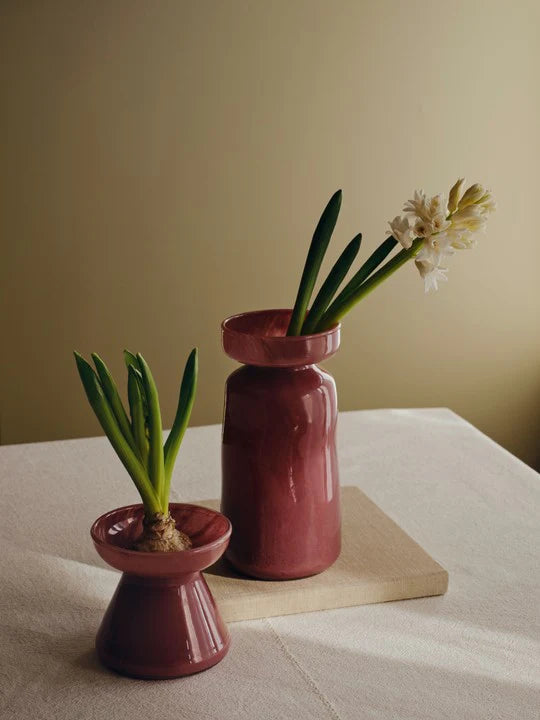 Vase "Solai" - Burgundy