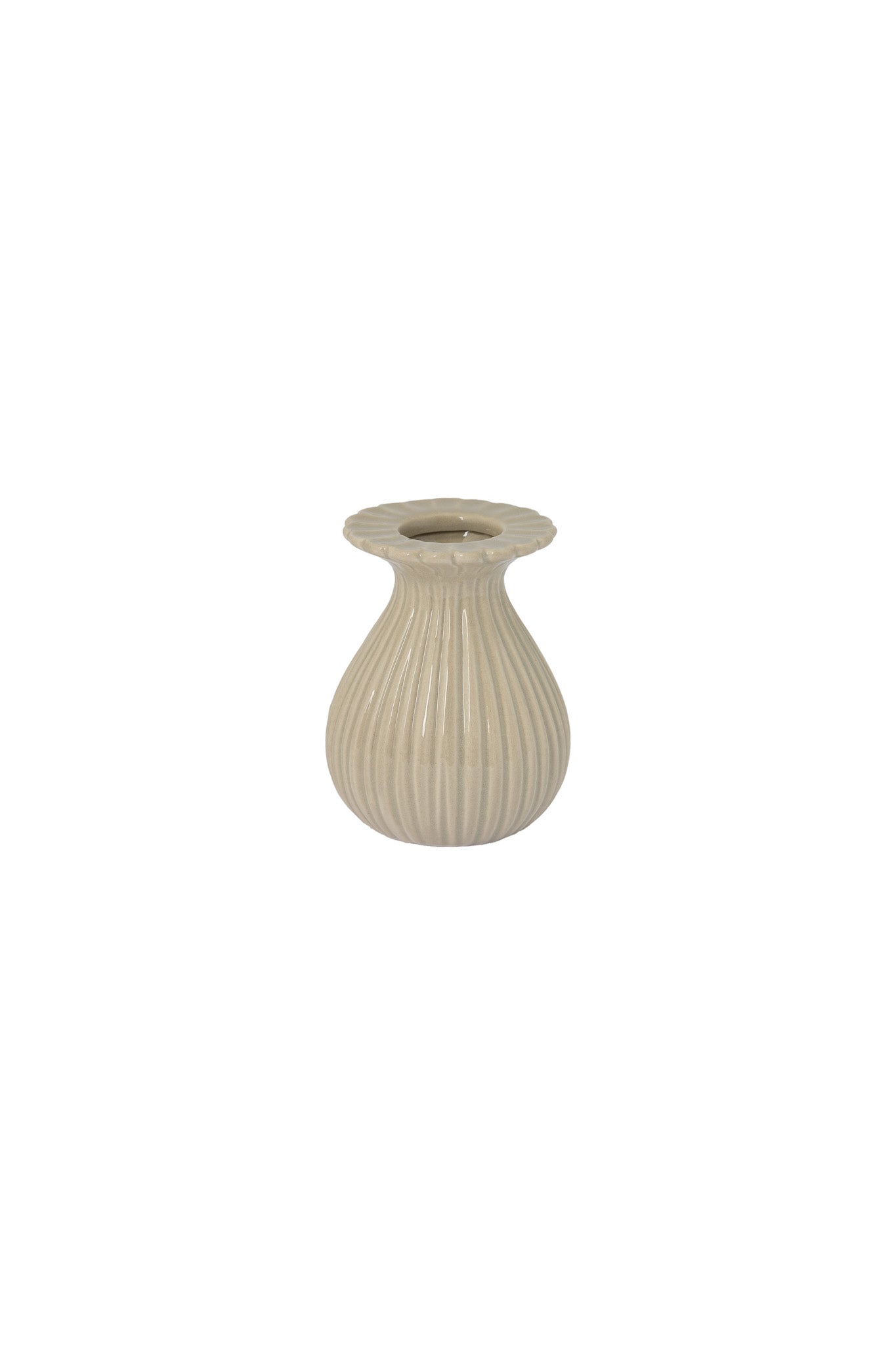 Vase "Valby" - Greige