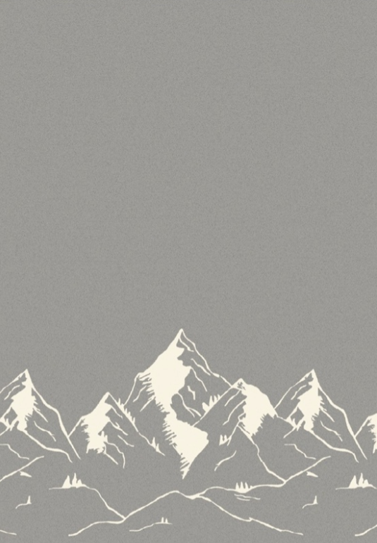 Decke "Albis" - grau