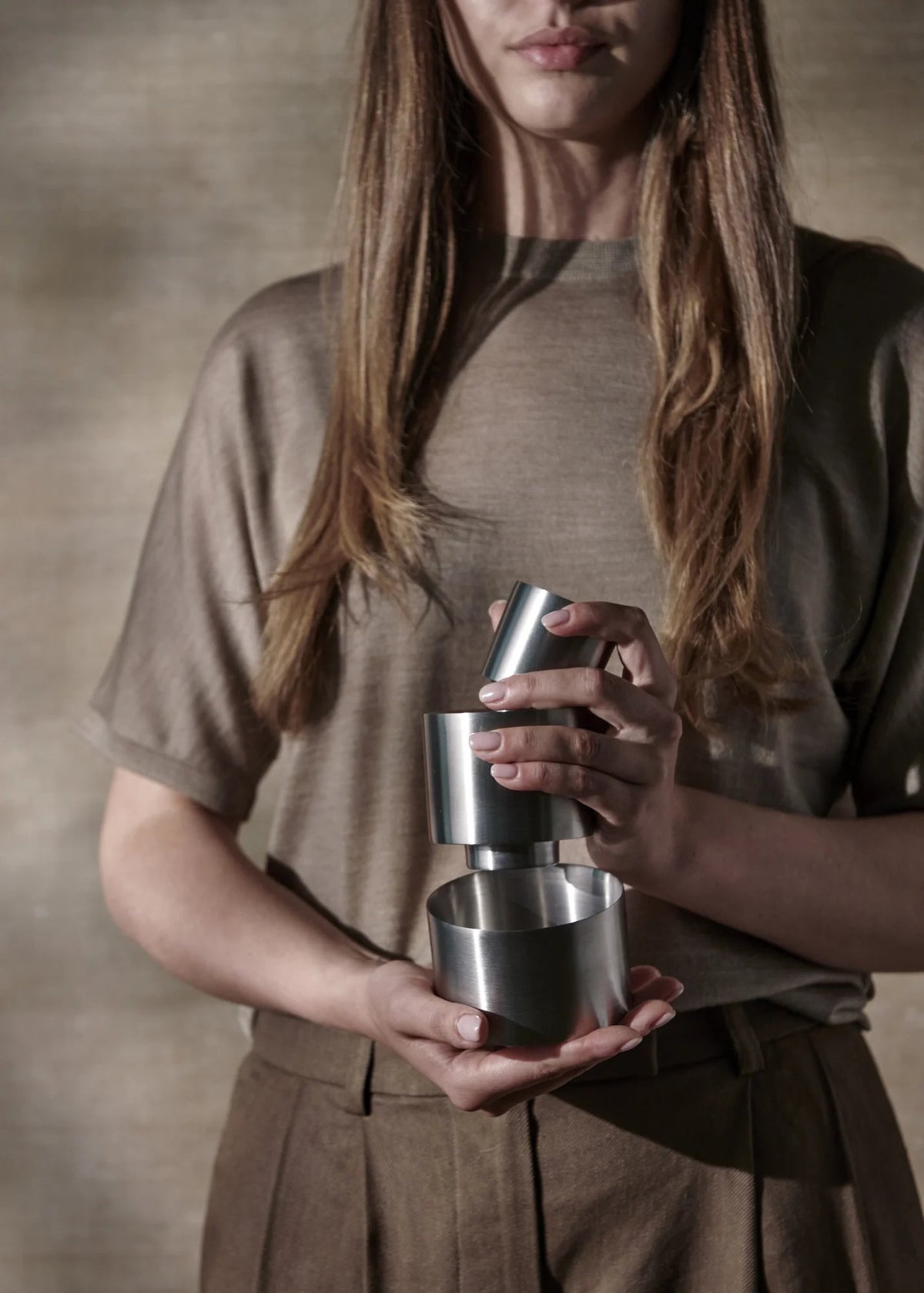 Espressotasse MAKOTO in Steel | 2er-Set