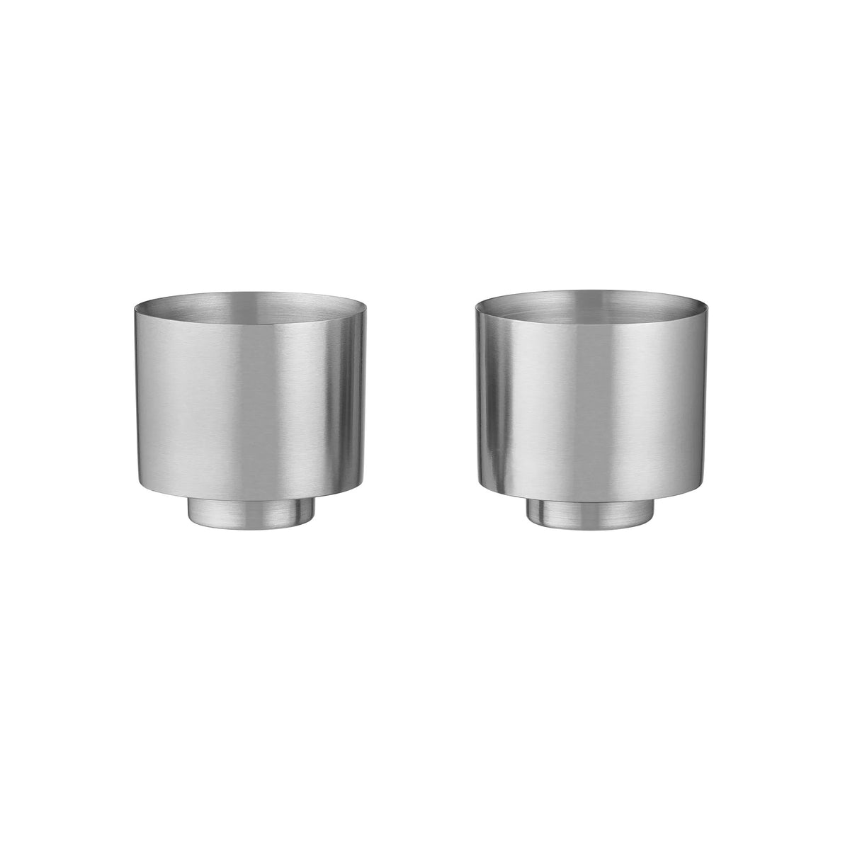 Kaffeetasse MAKOTO in Steel | 2er-Set