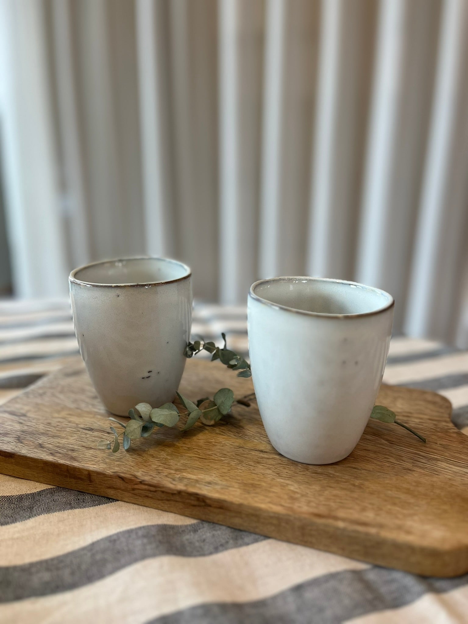 Becherset Nordic Sand, 2-teilig