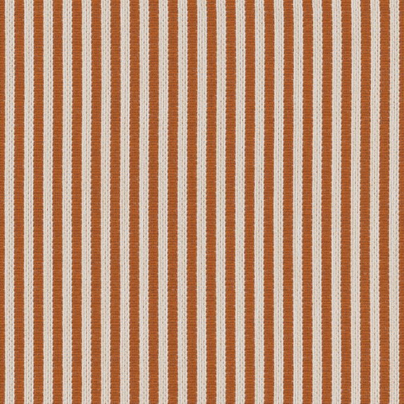 Gestreifter Outdoor-Polsterbezug - orange