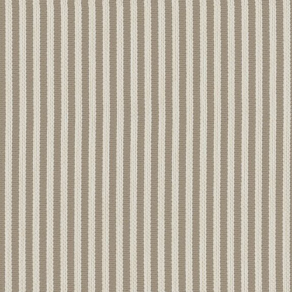 Gestreifter Outdoor-Polsterbezug - beige